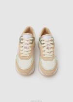 Women Bare Pepe Jeans Rusper Pearl Combined Sneakers 60J40597 - Image 2