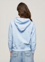Women Bay Pepe Jeans Jumper With Hood And Zipper 60J40270 - Image 4