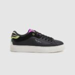 Women Black Pepe Jeans Adams Ari Basic Sneakers 60J40613