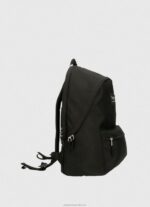 Women Black Pepe Jeans Aris Double Zip Performance Backpack 60J40752 - Image 2