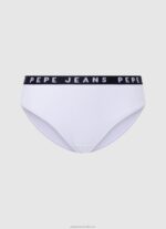 Women Black Pepe Jeans Classic Panty With Printed Logo 60J40539 - Image 4