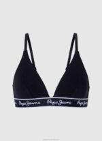 Women Black Pepe Jeans Classic Panty With Printed Logo 60J40550 - Image 4