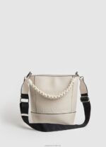 Women Black Pepe Jeans Double-Handled Bucket Bag 60J40732 - Image 4