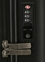 Women Black Pepe Jeans Trolley Abs 55Cm. Highlight Hard Suitcase 60J40758 - Image 5