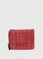 Women Black Pepe Jeans Woven Jacquard Bucket Bag 60J40730 - Image 4