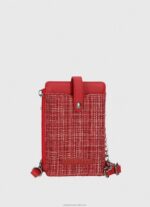 Women Black Pepe Jeans Woven Jacquard Bucket Bag 60J40730 - Image 5