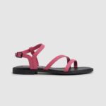 Women Bubble Gum Pepe Jeans Hayes Juice Flat Sandals 60J40666