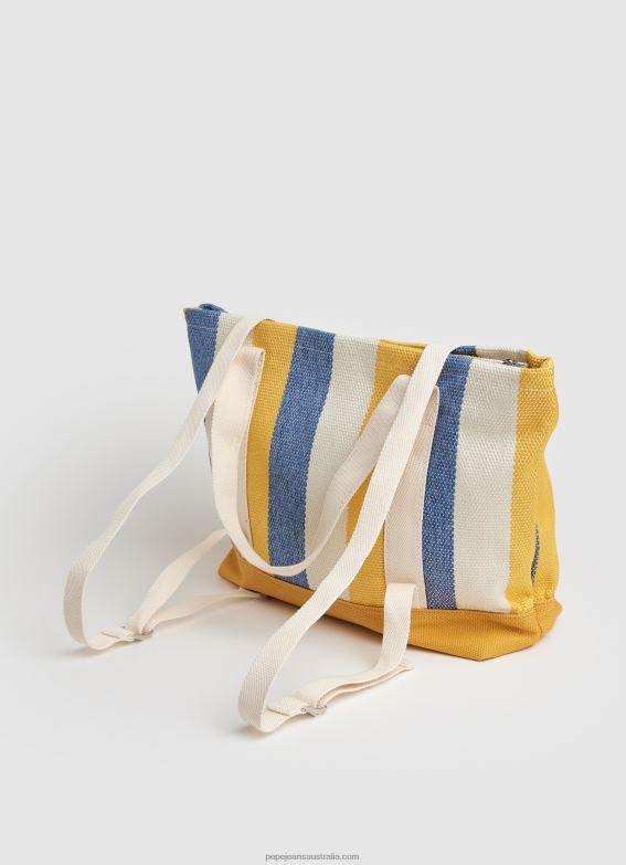 Women Buttermilk Pepe Jeans 2 In 1 Bag Convertible To Backpack 60J40736 - Image 2