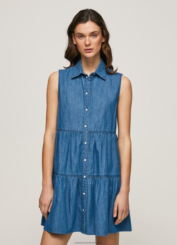 women_denim_pepe_jeans_arya_short_denim_dress_60j40183.jpg Women Denim Pepe Jeans Arya Short Denim Dress 60J40183 - Image 1