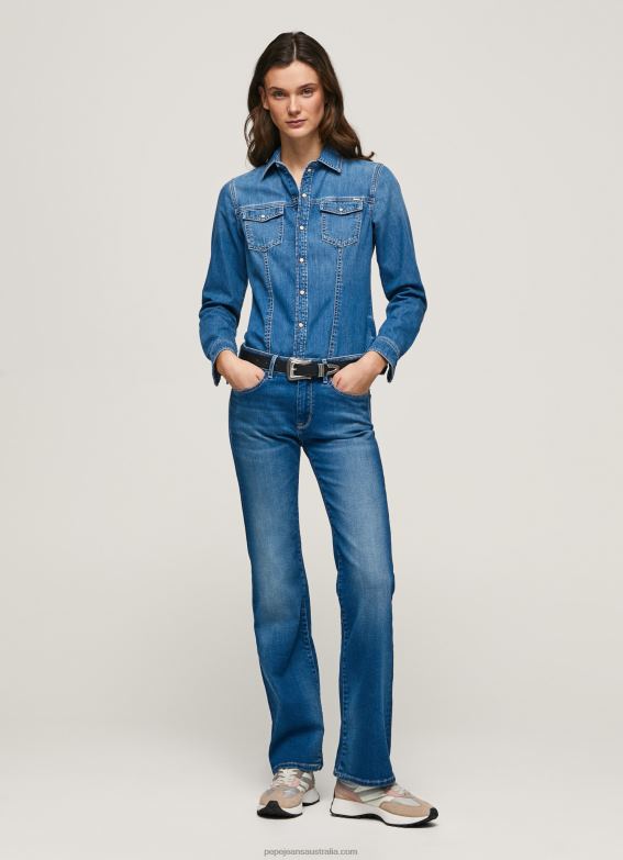 women_denim_pepe_jeans_aubrey_slim_fit_midrise_jeans_60j4068.jpg Women Denim Pepe Jeans Aubrey Slim Fit Midrise Jeans 60J4068 - Image 1