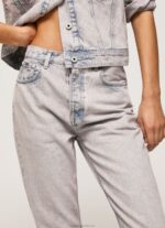 Women Denim Pepe Jeans Celyn Regular Fit High Waisted Jeans 60J4017 - Image 3
