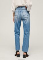 Women Denim Pepe Jeans Celyn Regular Fit High Waisted Jeans 60J4025 - Image 4