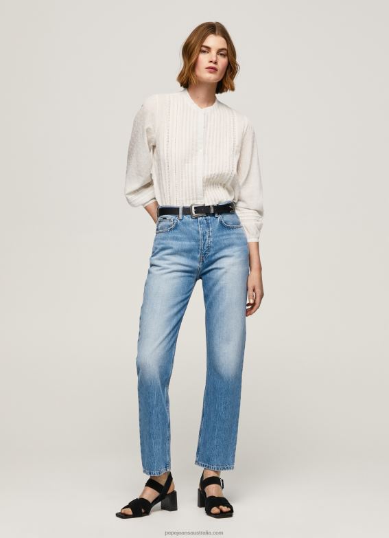women_denim_pepe_jeans_celyn_regular_fit_high_waisted_jeans_60j4025.jpg Women Denim Pepe Jeans Celyn Regular Fit High Waisted Jeans 60J4025 - Image 1
