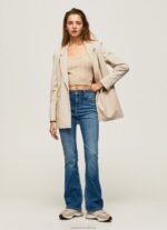 Women Denim Pepe Jeans Dion High Waisted Flared Fit Jeans 60J4060