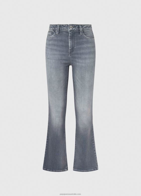 Women Denim Pepe Jeans Dion High Waisted Flared Fit Jeans 60J4063 - Image 5