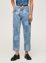 Women Denim Pepe Jeans Dover Loose Fit High Waisted Jeans 60J4088 - Image 2