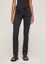 Women Denim Pepe Jeans Gen Midrise Regular Fit Jeans 60J4026 - Image 2