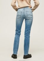Women Denim Pepe Jeans Grace High Waisted Slim Fit Jeans 60J4067 - Image 4