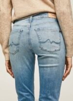Women Denim Pepe Jeans Grace High Waisted Slim Fit Jeans 60J4067 - Image 5