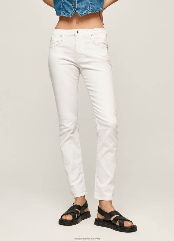 Women Denim Pepe Jeans Grace Slim Fit High Waist Jeans 60J4076 - Image 2