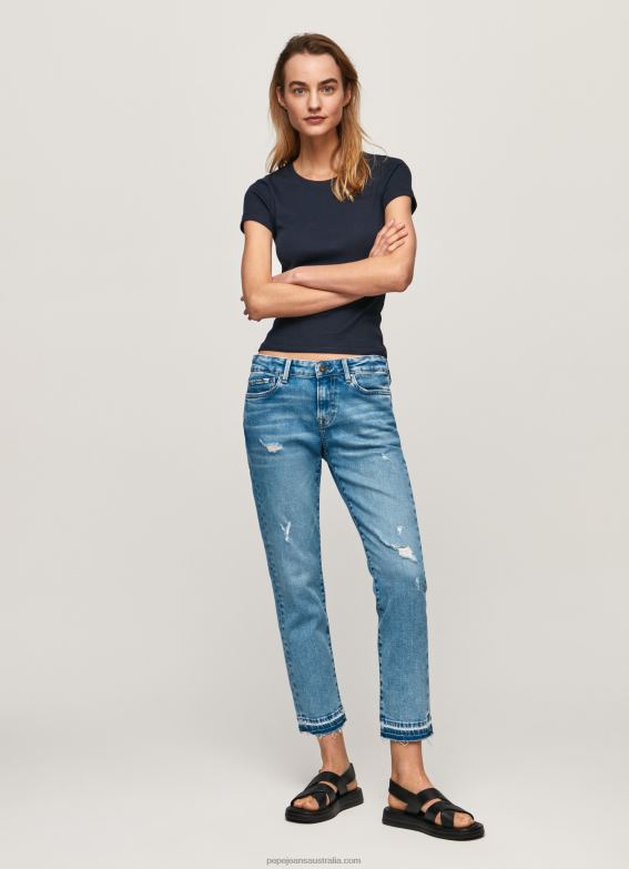 women_denim_pepe_jeans_jolie_midrise_regular_fit_jeans_60j4029.jpg Women Denim Pepe Jeans Jolie Midrise Regular Fit Jeans 60J4029 - Image 1