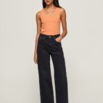 Women Denim Pepe Jeans Lexa Sky Wide Fit High Waist Jeans 60J4073