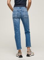 Women Denim Pepe Jeans Mary High Waisted Regular Fit Jeans 60J4018 - Image 4