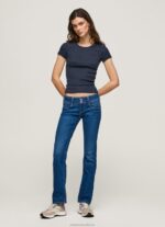 Women Denim Pepe Jeans New Gen Midrise Regular Fit Jeans 60J4012
