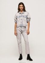 Women Denim Pepe Jeans Oversized Denim Jacket 60J40125 - Image 2