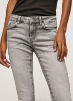 Women Denim Pepe Jeans Pixie Midrise Skinny Fit Jeans 60J4043 - Image 3