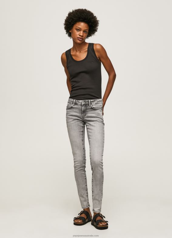 women_denim_pepe_jeans_pixie_midrise_skinny_fit_jeans_60j4043.jpg Women Denim Pepe Jeans Pixie Midrise Skinny Fit Jeans 60J4043 - Image 1