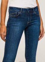 Women Denim Pepe Jeans Pixie Midrise Skinny Fit Jeans 60J4044 - Image 3