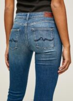 Women Denim Pepe Jeans Pixie Skinny Fit Midrise Jeans 60J4054 - Image 5