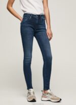 Women Denim Pepe Jeans Regent High Waisted Skinny Fit Jeans 60J4045 - Image 2