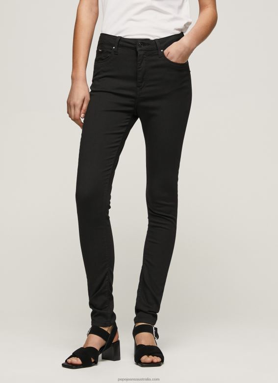 Women Denim Pepe Jeans Regent Skinny Fit High Waist Jeans 60J4055 - Image 2