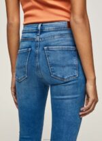 Women Denim Pepe Jeans Regent Skinny Fit High Waist Jeans 60J4058 - Image 5