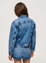 Women Denim Pepe Jeans Regular Fit Denim Jacket 60J4097 - Image 4