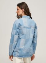 Women Denim Pepe Jeans Regular Fit Denim Overshirt 60J40352 - Image 3