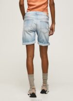 Women Denim Pepe Jeans Regular Fit Denim Shorts 60J40499 - Image 4