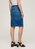 Women Denim Pepe Jeans Regular Fit Denim Skirt 60J40485 - Image 4
