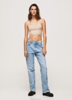 Women Denim Pepe Jeans Robyn High Waisted Regular Fit Jeans 60J4016
