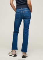 Women Denim Pepe Jeans Saturn Midrise Regular Fit Jeans 60J4021 - Image 4