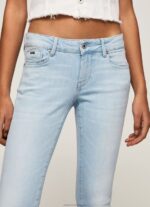 Women Denim Pepe Jeans Soho Midrise Skinny Fit Jeans 60J4053 - Image 3