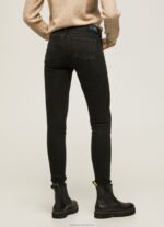 Women Denim Pepe Jeans Soho Slim Fit Mid Waist Jeans 60J4056 - Image 4