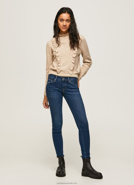 women_denim_pepe_jeans_soho_slim_fit_mid_waist_jeans_60j4057.jpg Women Denim Pepe Jeans Soho Slim Fit Mid Waist Jeans 60J4057 - Image 1