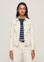 Women Denim Pepe Jeans Thrift Denim Jacket 60J40104 - Image 3