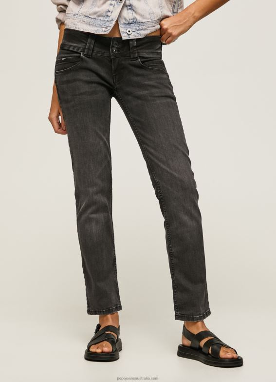 Women Denim Pepe Jeans Venus Low Rise Regular Fit Jeans 60J4015 - Image 2