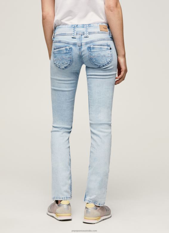 Women Denim Pepe Jeans Venus Low Rise Regular Fit Jeans 60J4023 - Image 4