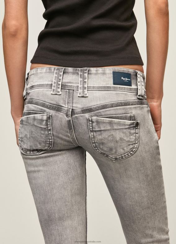 Women Denim Pepe Jeans Venus Low Rise Regular Fit Jeans 60J4028 - Image 4