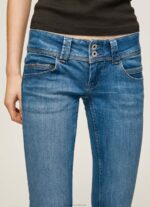 Women Denim Pepe Jeans Venus Regular Fit Low Waist Jeans 60J4033 - Image 3